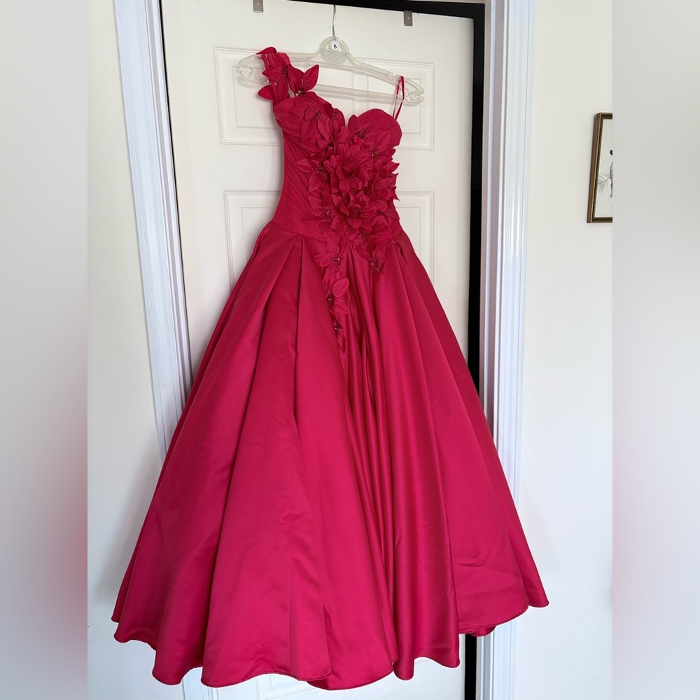 Red Corset Ballgown / Prom or Quinceañera Dress